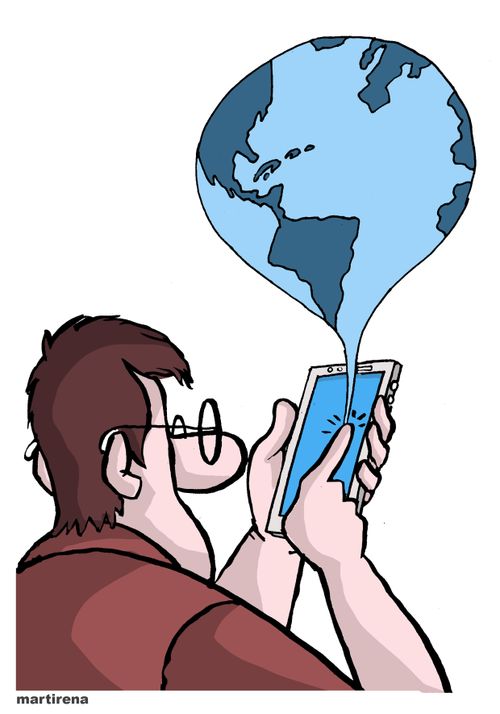 Connected to the world