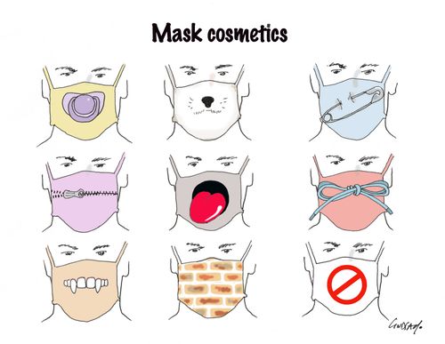 Mask cosmetics 