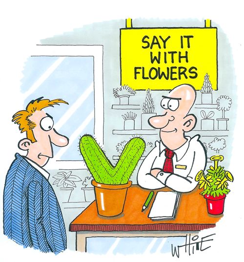 Say it with flowers