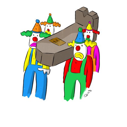 Clown Funeral