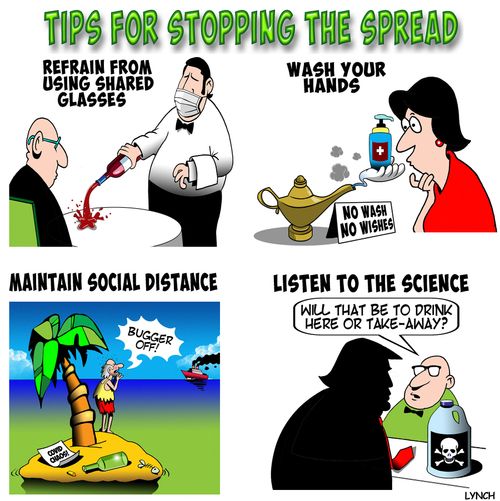 Tips for stopping the spread