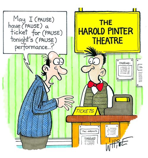 The Harold Pinter theatre...