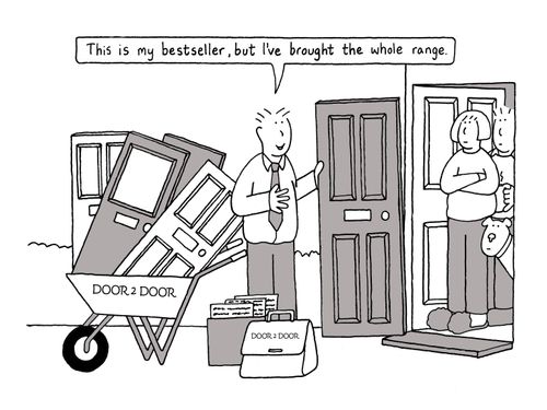 Door 2 Door salesman.