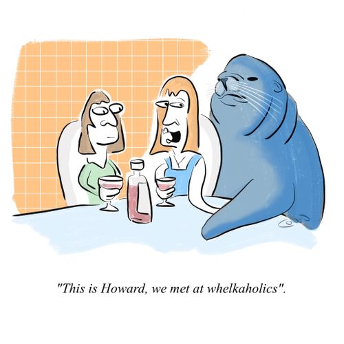 "This is Howard, we met at whelkaholics."