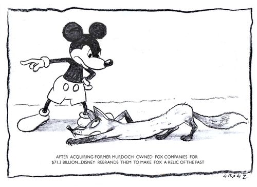 After acquiring former Murdoch owned Fox companies for $71.3 Billion... Disney rebrands them to make Fox a relic of the past.