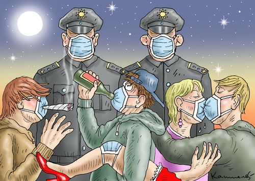 Sex, drugs and rock and roll with masks