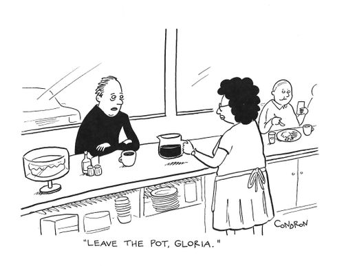 "Leave the pot, Gloria."
