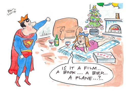 Superman charades