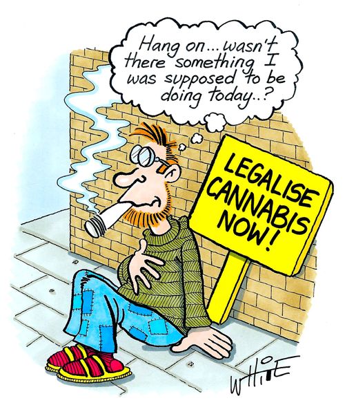 Legalise cannabis now!