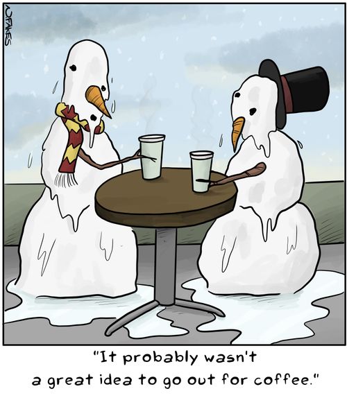 "It probably wasn't a great idea to go out for coffee."