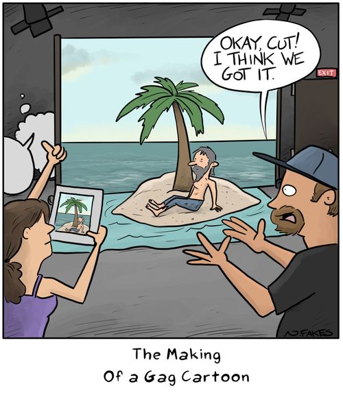 The Making of a Gag Cartoon