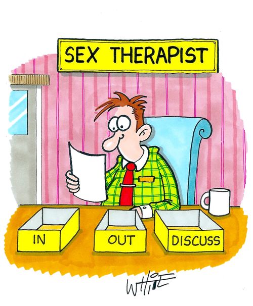 Sex therapist...