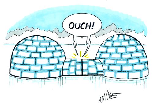 Igloo headbutt...