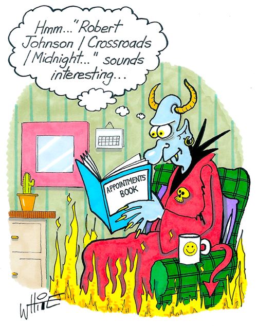 Hmm... "Robert Johnson / Crossroads / Midnight..." sounds interesting...