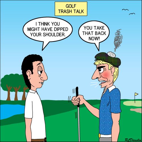 Golf Trash Talk. 