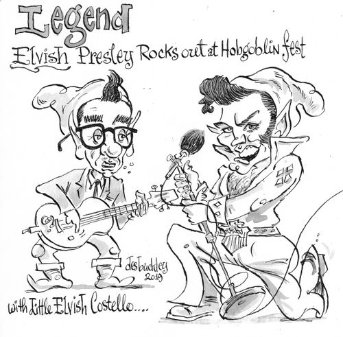 Legend Elvish Presley rocks at hobgoblin fest
