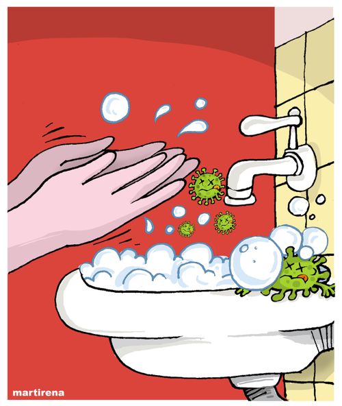 Hygiene against coronavirus