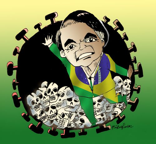 Bolsonaro says no one needs to fear Covid-19
