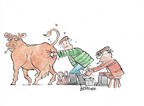 Pull the udder one