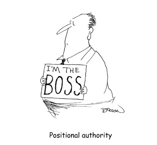 Positional authority 