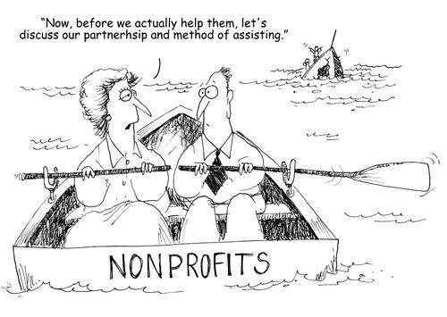 "Now, before we actually help them, let's discuss our partnership and method of assisting." 