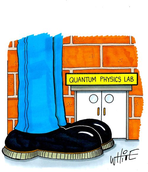 Quantum physics lab...