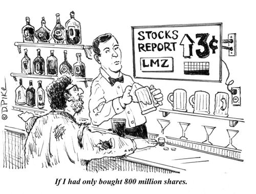 "If I had only bought 800 million shares."