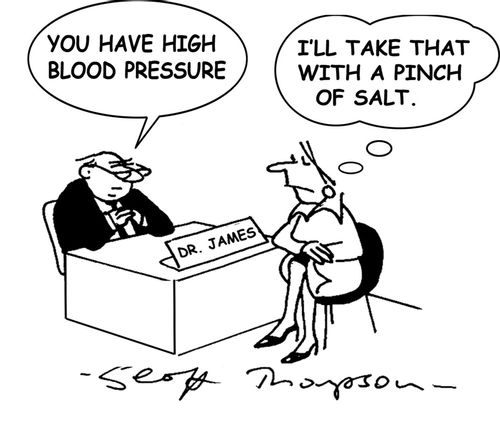 "You have high blood pressure