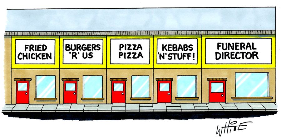 Junk food...