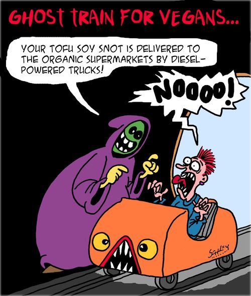 Ghost Train for vegans...