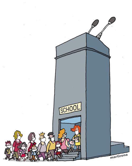 Start of the school year and politicians