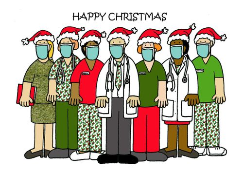 Covid 19 Christmas Medical Team