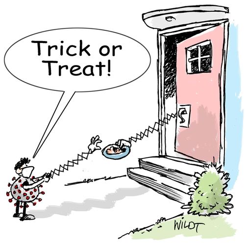 Trick or Treat during pandemic.