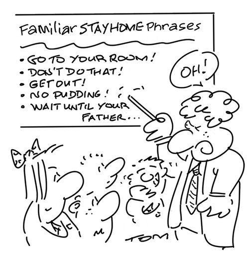 Wait until your father . . . Oh!