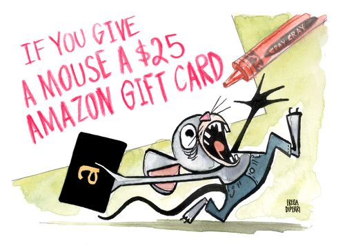 If You Give A Mouse a $25 Amazon Gift Card