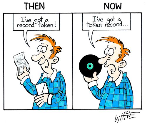 A token record...