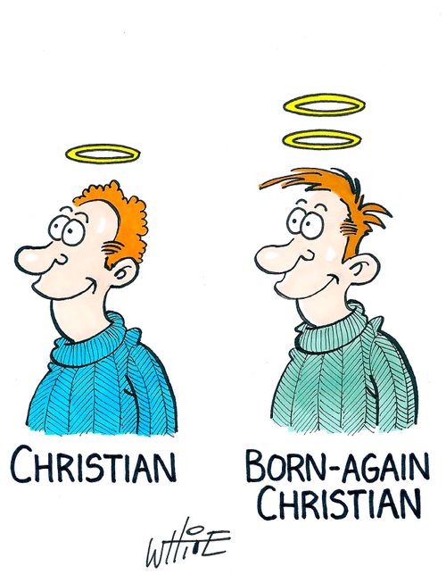 Christian and Born again Christian...