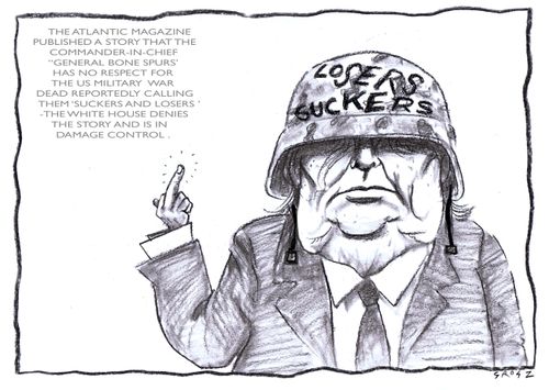 Trump accused of denigrating US war dead