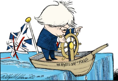 Captain Johnson on the Ship of Fools