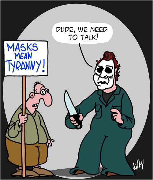 Masks mean tyranny!