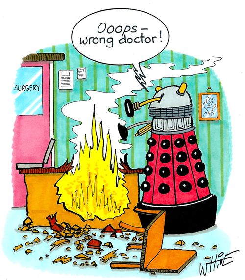 "Ooops...wrong doctor !"
