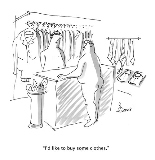 "I'd like to buy some clothes."