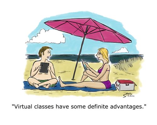 "Virtual classes have some definite advantages."