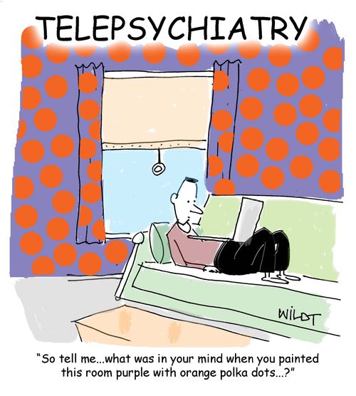 Telepsychiatry