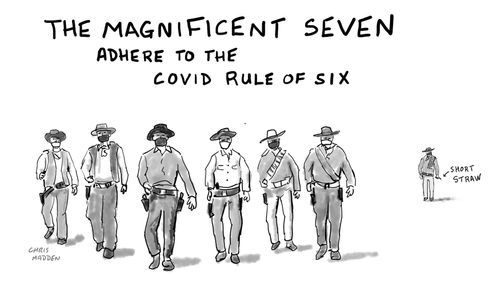 The Magnificent Seven adhere to the cover rule of six