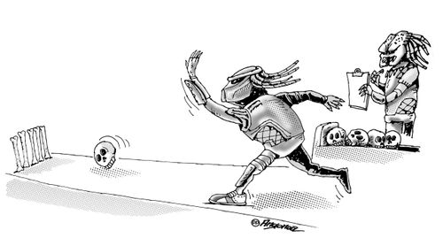 Predators bowling.