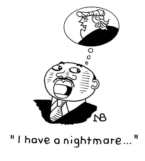 Martin Luther King: "I have a nightmare".