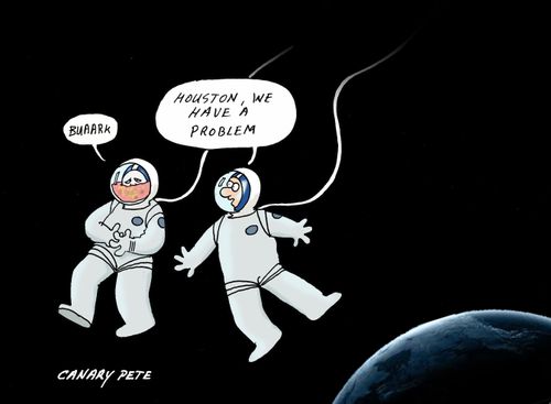 "Houston, we have a problem."