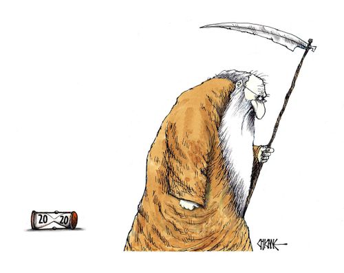 2020 and father time