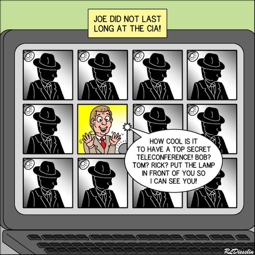 Joe did not last long at the CIA!